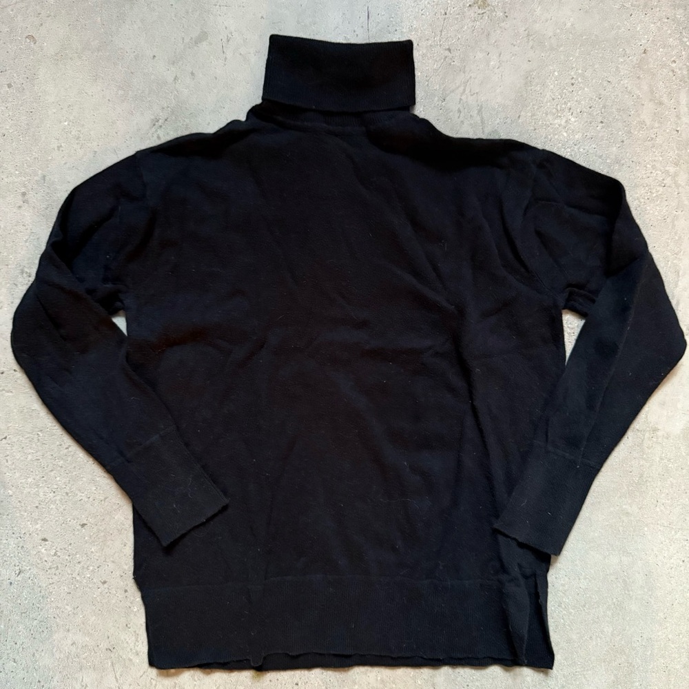 Zara kids black Turtleneck Sweater